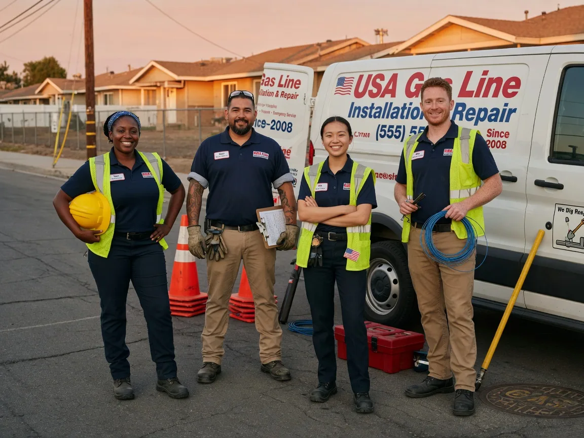 Gas Line Installation company in South Hill, VA